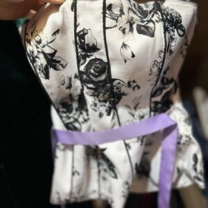 WHBM strapless corset style Size 8